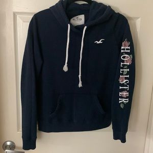 Navy Hollister Hoodie